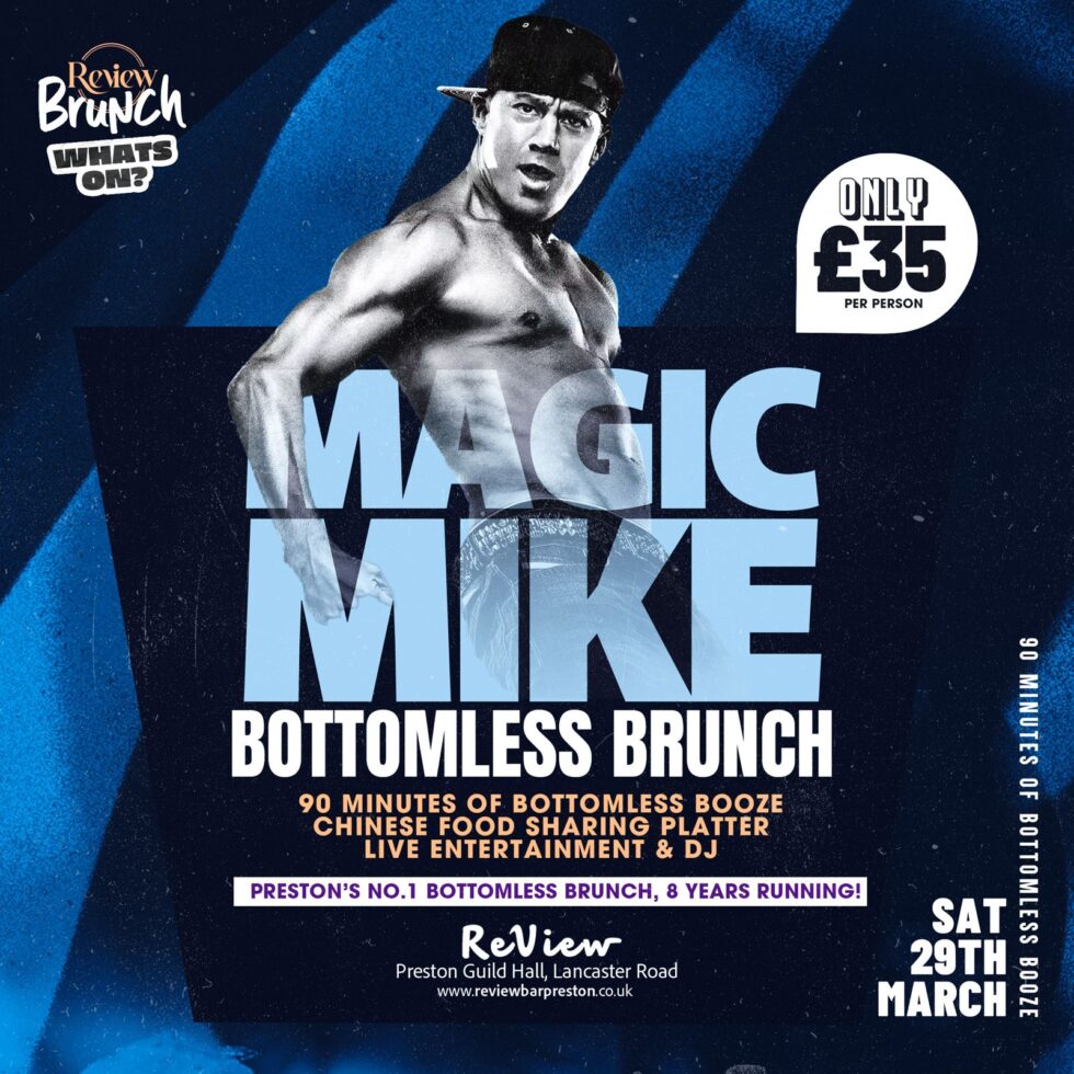 Magic Mike Bottomless Brunch